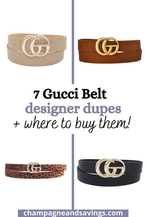 The Best Place to Buy Gucci Belt Dupe